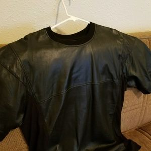 En|Noir Lamb Leather Luxury Shirt